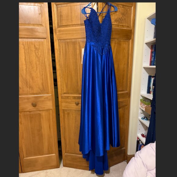 Royal Blue Prom Dress - Picture 1 of 6